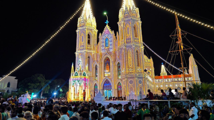 India Milhoes de fieis celebram festividade mariana na ‘Lourdes do Oriente 2