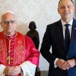 Papa Leao XIV recebe presidente da Polonia no Vaticano
