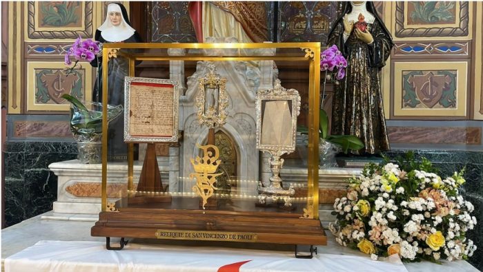 Reliquias de Sao Vicente de Paulo visitarao o Santuario Cristo Redentor