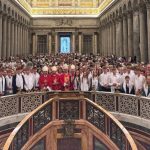 600 alemaes sao crismados em celebracao na Igreja de Sao Paulo Extramuros em Roma