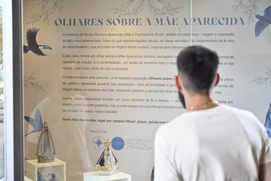 Academia Marial de Aparecida inaugura exposição sobre a Padroeira do Brasil 3 Academia Marial de Aparecida inaugura exposicao sobre a Padroeira do Brasil 2