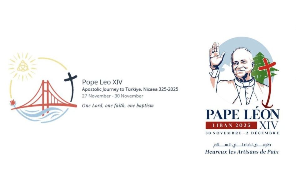 Conheça os logotipos e os lemas das viagens que Leão XIV fará à Turquia e ao Líbano 2 Conheca os logotipos das viagens que Leao XIV fara a Turquia e ao Libano e1761598099340