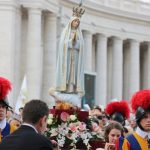 Imagem original de Nossa Senhora de Fatima viaja para Roma pela quarta vez