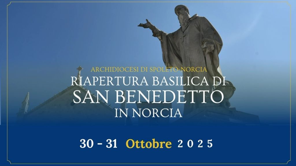 Itália: Basílica de São Bento em Núrsia é reaberta ao culto após nove anos 2 Italia Basilica de Sao Bento em Nursia e reaberta ao culto apos nove anos