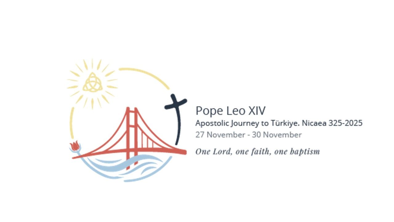 Conheça os logotipos e os lemas das viagens que Leão XIV fará à Turquia e ao Líbano 3 Logotipo da viagem a Turquia