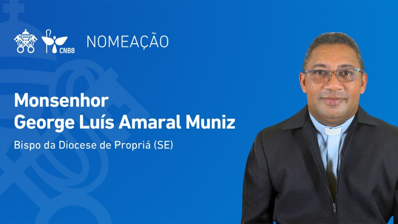 Monsenhor George Luis Amaral Muniz e nomeado Bispo da Diocese de Propria SE 1