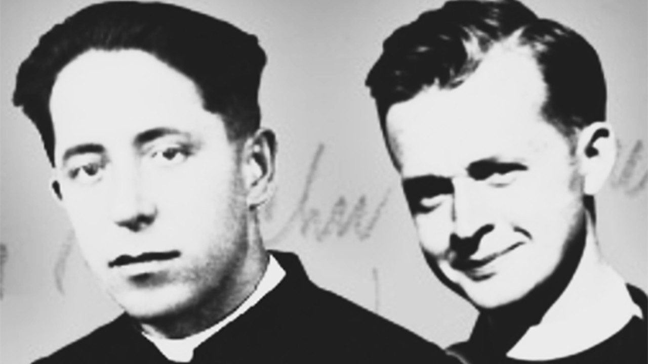 Padre Jan Bula e Padre Vaclav Drbola