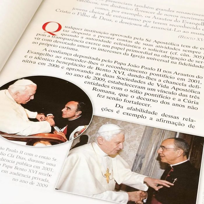 Arautos JoaoPauloII BentoXVI