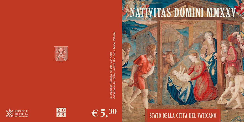 Correios do Vaticano lançam selos comemorativos para o Natal de 2025 2 Correios do Vaticano lancam selos comemorativos para o Natal de 2025 1