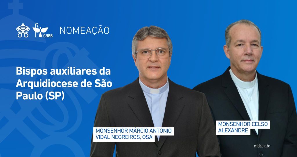 Dois novos Bispos Auxiliares são nomeados para a Arquidiocese de São Paulo 2 Dois novos Bispos Auxiliares sao nomeados para a Arquidiocese de Sao Paulo