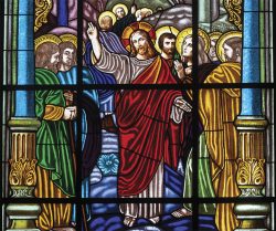 Jesus com seus discípulos – Basílica de Nossa Senhora de Nazaré, Belém (Pará). Foto: João Paulo Rodrigues