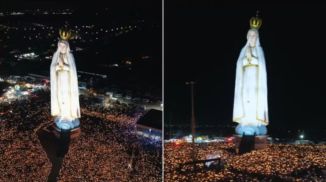 Maior imagem de Nossa Senhora de Fátima do mundo é inaugurada no Ceará 4 Maior imagem de Nossa Senhora de Fatima do mundo e inaugurada no Ceara 2