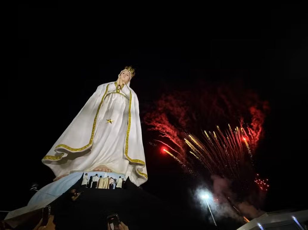 Maior imagem de Nossa Senhora de Fátima do mundo é inaugurada no Ceará 3 Maior imagem de Nossa Senhora de Fatima do mundo e inaugurada no Ceara 3