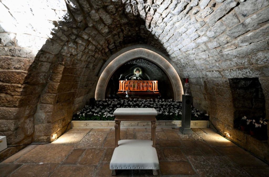 Leão XIV visita o túmulo de São Charbel Makhlouf e pede a conversão dos corações 4 Leao XIV visita o tumulo de Sao Charbel Makhlouf e pede a conversao dos coracoes 3