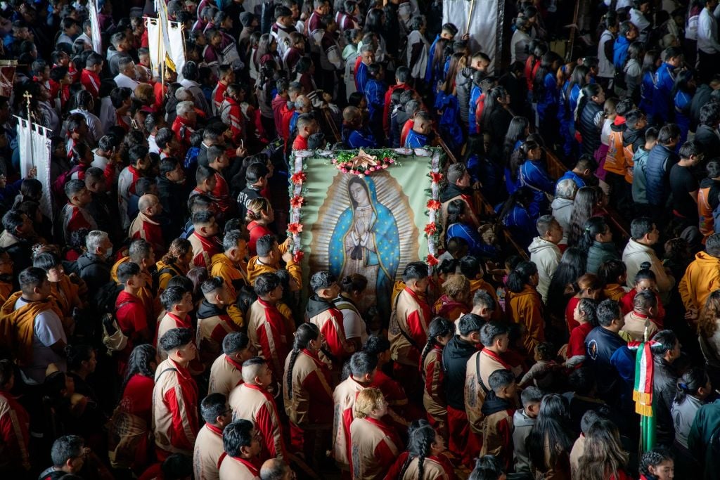 México: 13 milhões de peregrinos são esperados na Basílica de Guadalupe 2 Mexico 13 milhoes de peregrinos sao esperados na Basilica de Guadalupe