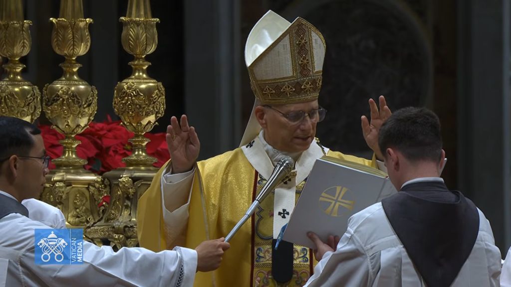 Papa Leão XIV celebra primeira Santa Missa de Natal de seu pontificado 5 Papa Leao XIV celebra primeira Santa Missa de Natal de seu pontificado 5