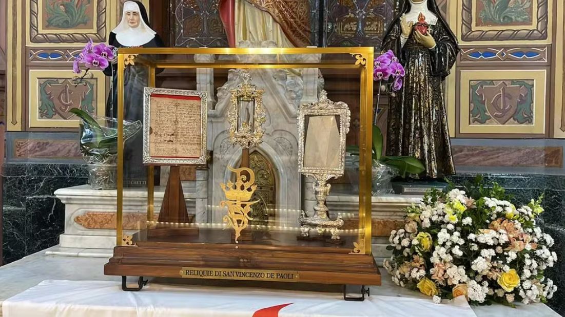 RelÃquias de São Vicente de Paulo peregrinam por Dioceses de São Paulo 2 Reliquias de Sao Vicente de Paulo peregrinam pelo interior de SP 1