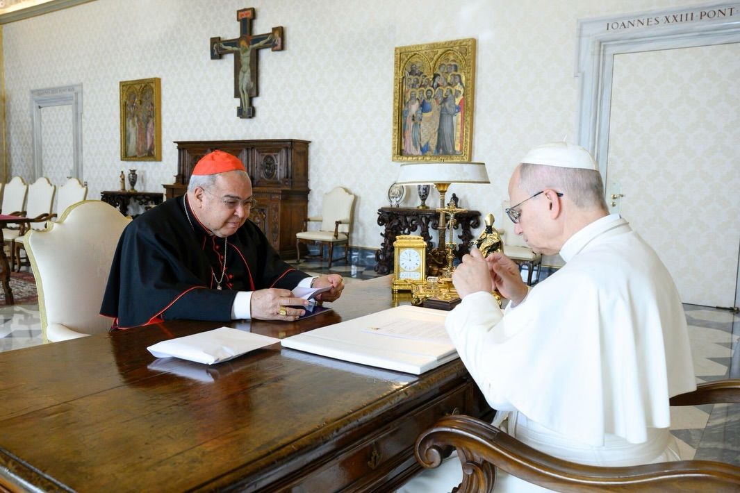 Cardeal Orani é recebido em audiência privada pelo Papa Leão XIV 3 Cardeal Orani e recebido em audiencia privada pelo Papa Leao XIV 2