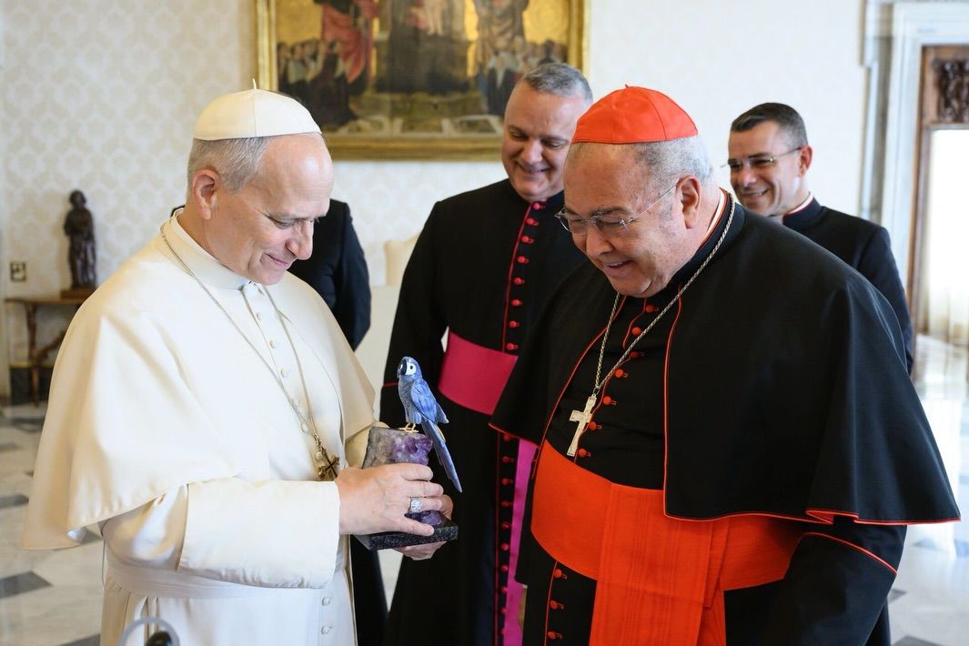 Cardeal Orani é recebido em audiência privada pelo Papa Leão XIV 4 Cardeal Orani e recebido em audiencia privada pelo Papa Leao XIV 3