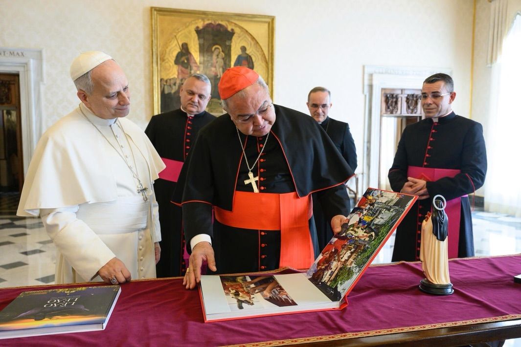 Cardeal Orani é recebido em audiência privada pelo Papa Leão XIV 5 Cardeal Orani e recebido em audiencia privada pelo Papa Leao XIV 4