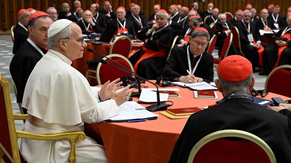 “Estou aqui para escutar”, afirma Leão XIV na abertura do Consistório Extraordinário 5 Estou aqui para escutar afirma Leao XIV na abertura do Consistorio Extraordinario 3