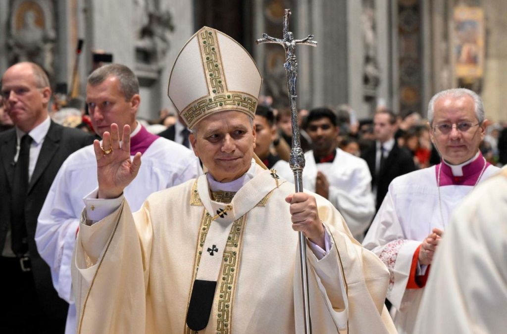 Papa Leão XIV utiliza nova Cruz Pastoral em celebrações pontifícias 2 Papa Leao XIV utiliza nova Cruz Pastoral em celebracoes pontificias