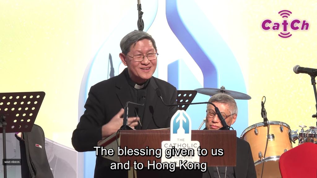 “Que o rosto de Jesus possa sorrir sempre para Hong Kong”, afirma o Cardeal Tagle 2 Que o rosto de Jesus possa sorrir sempre para Hong Kong afirma o Cardeal Tagle