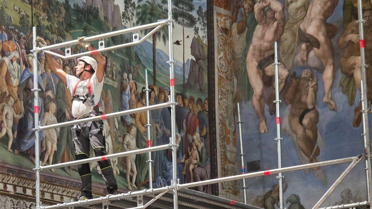 Capela Sistina: Manutenção extraordinária do Juízo Final é concluída 2 Capela Sistina Manutencao extraordinaria do Juizo Final e concluida 2