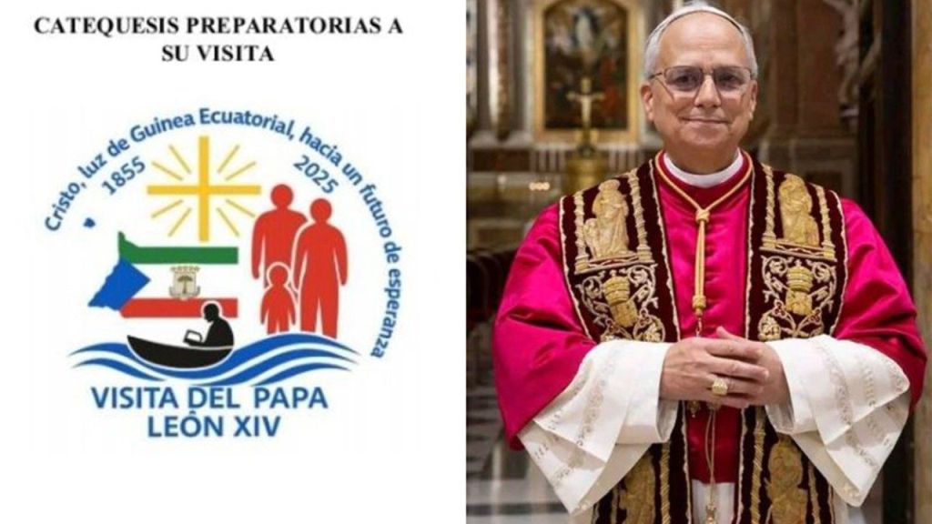 Divulgados o lema e o logotipo da visita de Leão XIV à Guiné Equatorial 2 Divulgados o lema e o logotipo da visita de Leao XIV a Guine Equatorial