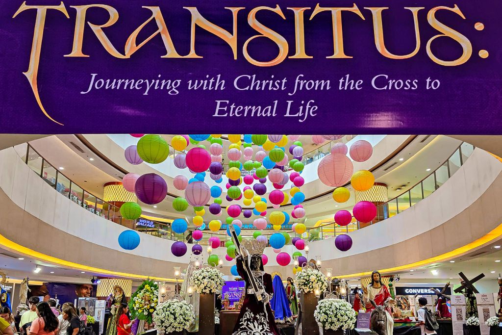 Exposição sobre a Quaresma é instalada em shopping center nas Filipinas 2 Exposicao sobre a Quaresma e instalada em shopping center nas Filipinas