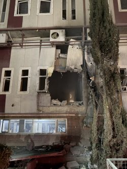 Ataque com drone danifica complexo católico em Erbil, no Iraque 2 Foto: bishopwarda/ X