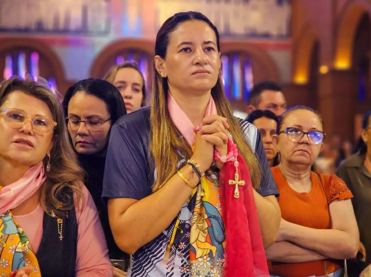 Romaria Nacional do Terço das Mulheres reúne 35 mil devotas em Aparecida 3 Romaria Nacional do Terco das Mulheres reune 35 mil devotas em Aparecida 3