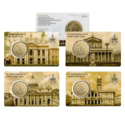 Vaticano emite duas novas moedas comemorativas 3 lancio numismatica coincard basiliche