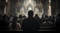 Queda acentuada do número de católicos na América Latina durante os anos do Papa Francisco 2 <a href="https://br.freepik.com/imagem-ia-gratis/mexicanos-frequentando-a-igreja_133590942.htm">Imagem de freepik</a>