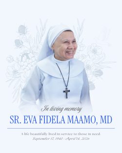 Faleceu Irmã Eva, a religiosa que curava com fé e improvisação 2 Foto: Our Lady of Peace Hospital/ Facebook