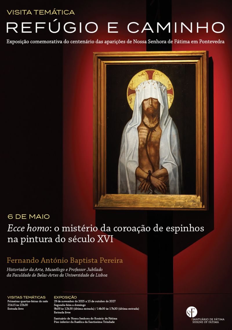 Santuário de Fátima promove exposição temporária da pintura Ecce Homo 3 Santuario de Fatima promove exposicao temporaria da pintura Ecce Homo 2