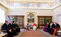 Leão XIV recebeu em audiência a Arcebispa de Canterbury 3 Foto: Vatican Media