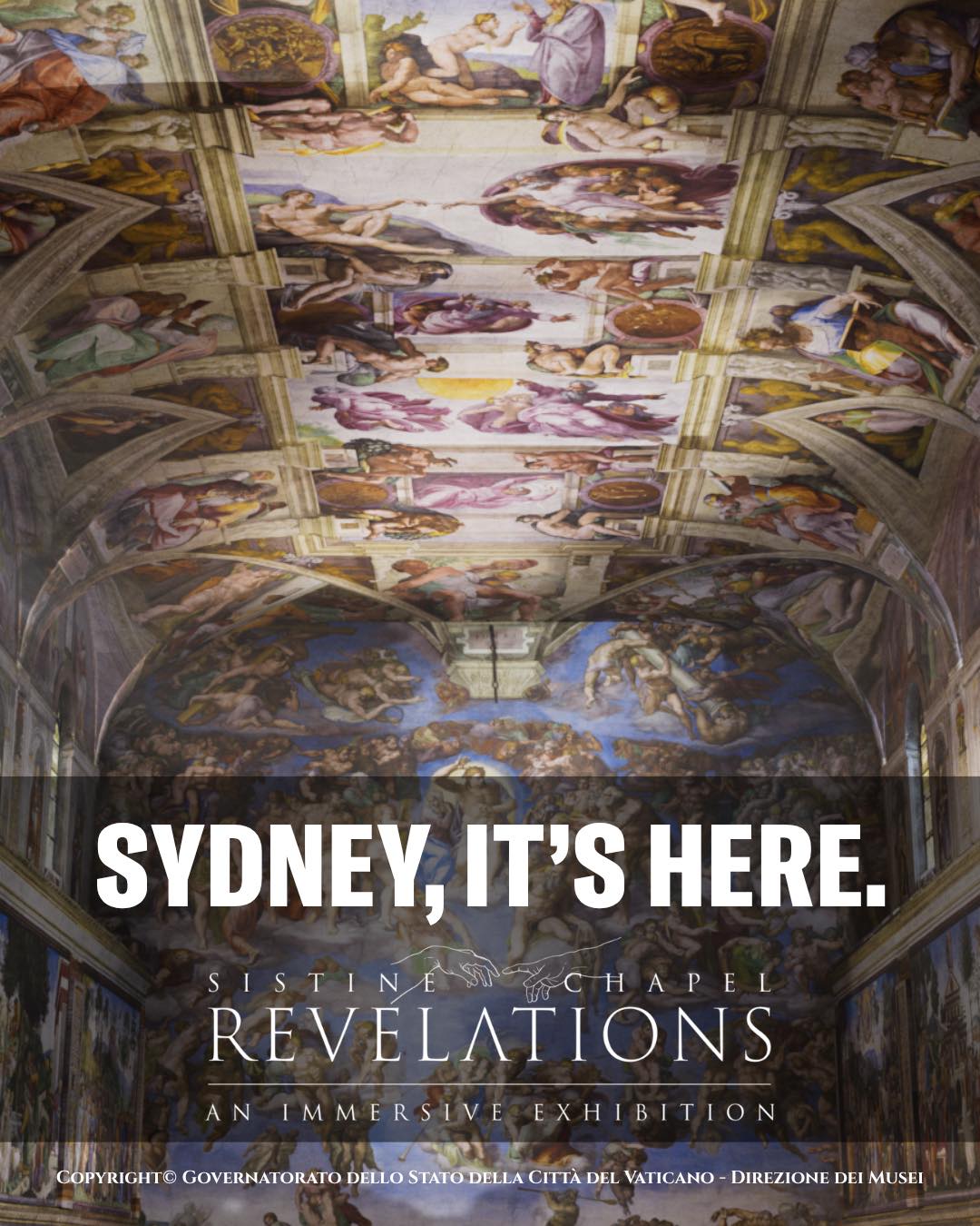 Austrália: Catedral de Sydney acolhe exposição imersiva sobre a Capela Sistina 2 Australia Catedral de Sydney acolhe exposicao imersiva sobre a Capela Sistina 1