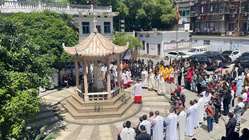 Comunidades católicas chinesas celebram Festa de Nossa Senhora da China 2 Comunidades catolicas chinesas celebram Festa de Nossa Senhora da China 1