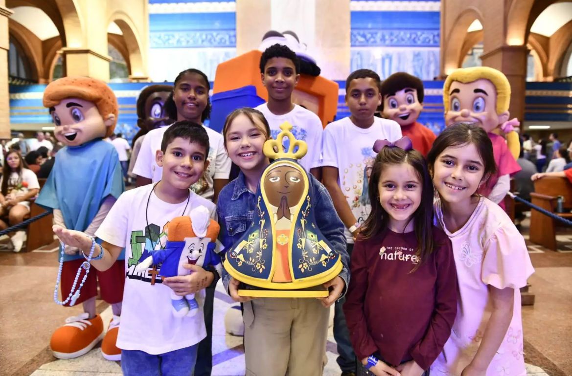 Santuário de Aparecida recebe Romaria Nacional do Terço das Crianças 4 Santuario de Aparecida recebe Romaria Nacional do Terco das Criancas 3