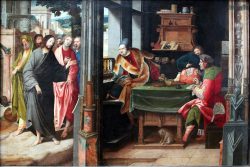 São Mateus: flexibilidade ao apelo divino 2 1280px 1515 Engebrechtsz Die Berufung des Matthaus zum Apostelamt anagoria