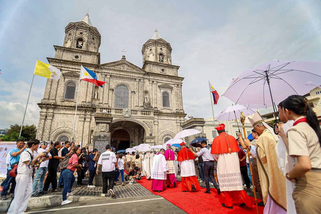 Filipinas: Igreja do Santo Rosário é elevada à categoria de Basílica Menor 2 Filipinas Igreja do Santo Rosario e elevada a categoria de Basilica Menor 1