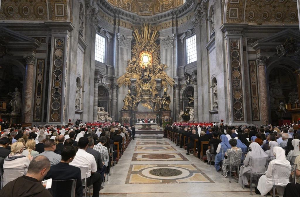 Papa Leão XIV preside exéquias do Cardeal Camillo Ruini na Basílica de São Pedro 3 Papa Leao XIV preside exequias do Cardeal Camillo Ruini na Basilica de Sao Pedro 3