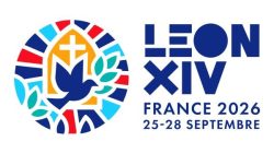 Igreja da França apresenta logotipo oficial da visita apostólica de Leão XIV 2 Foto: Diocese de Paris