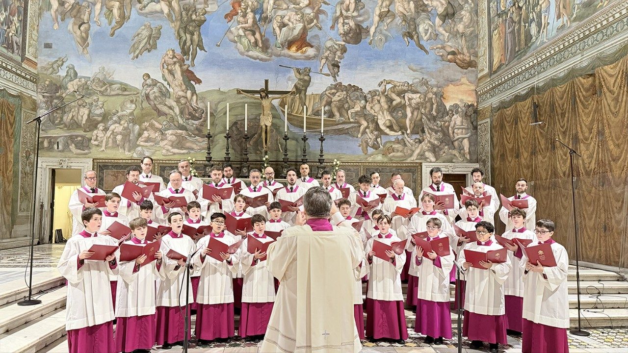 Coro do Papa inicia turnê inédita pelo Brasil em sua primeira visita à América Latina 2 Coro do Papa inicia turne inedita pelo Brasil em sua primeira visita a America Latina 1