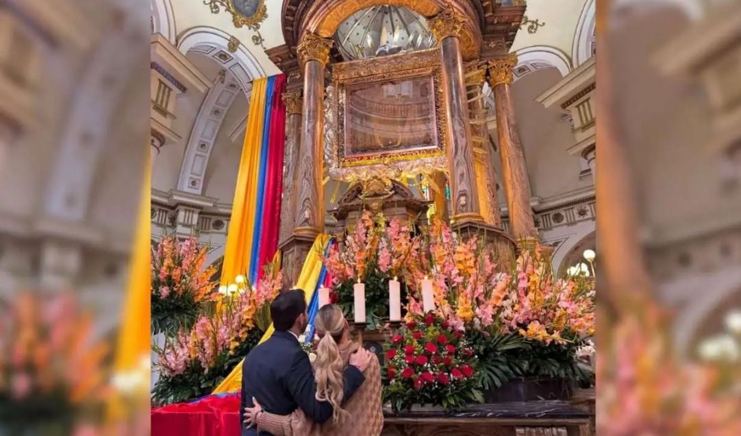 Presidente eleito da Colômbia se consagra à Nossa Senhora de Chiquinquirá 2 Presidente eleito da Colombia se consagra a Nossa Senhora de Chiquinquira 1
