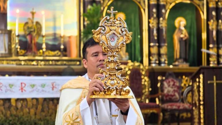 RelÃquia de São TarcÃsio realizará peregrinação nacional pelas Filipinas 2 Reliquia de Sao Tarcisio realizara peregrinacao nacional pelas Filipinas