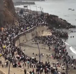 Espanha: Igreja Católica preocupada com invasão de migrantes em Ceuta 2 Foto: screenshot/ rede social x