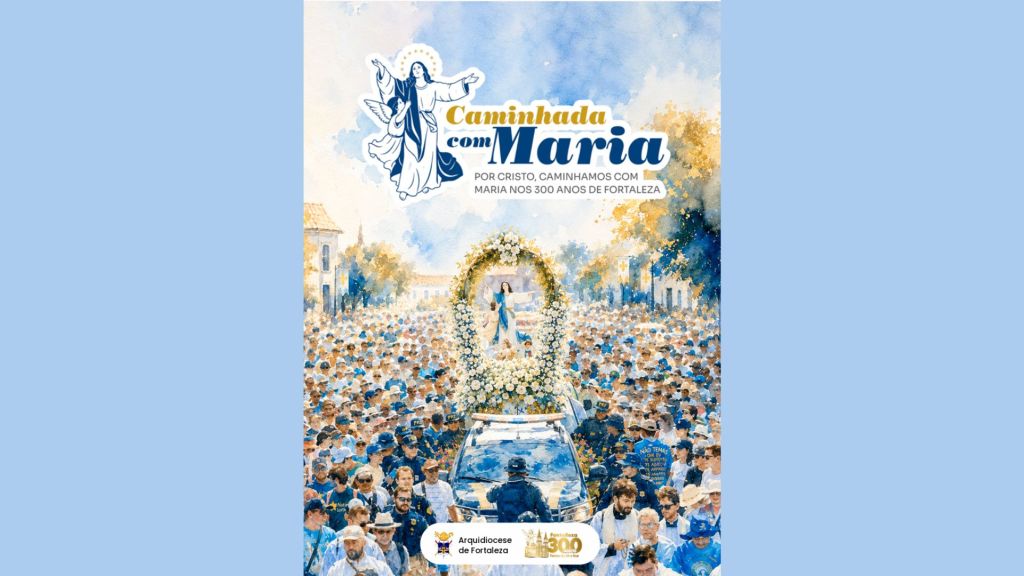 Caminhada com Maria reúne mais de um milhão de fiéis em Fortaleza 4 Caminhada com Maria reune mais de um milhao de fieis em Fortaleza