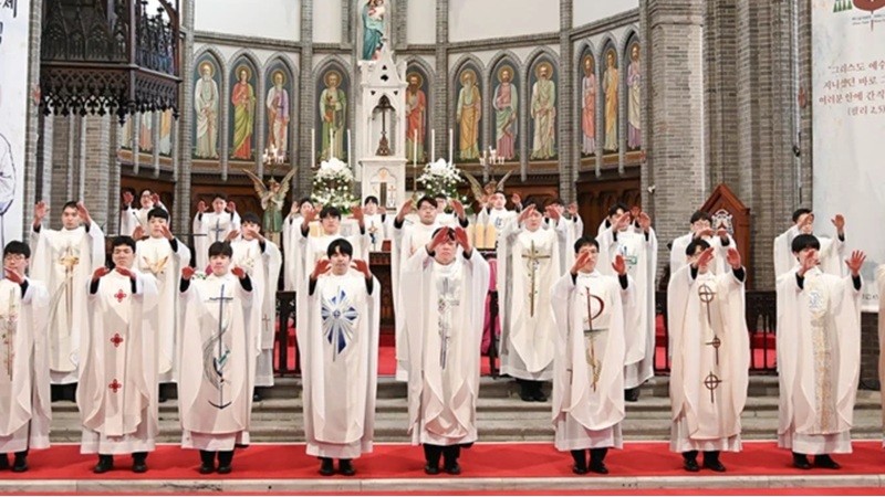 Coreia do Sul: Arquidiocese de Seul atinge marco histórico de mil sacerdotes 2 Coreia do Sul Arquidiocese de Seul atinge marco historico de mil sacerdotes 1